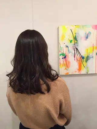 ミディアム カラー 💘透明感カラー💘 沖本 将宏のヘアスタイル