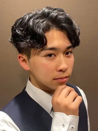 ショート メンズ 圓子 快のヘアスタイル