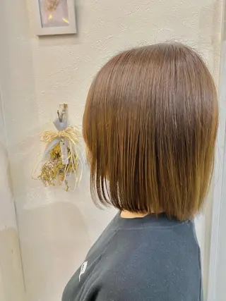 ミディアム 足利/透明感カラー/ GRACE/りおのヘアスタイル