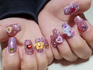 ネイル 💜bora .のネイルデザイン