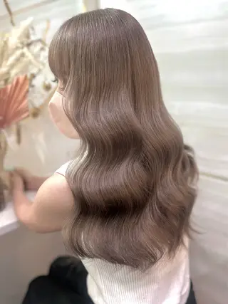 ロング 🦋高瀬寛菜🦋 韓国/ブリーチのヘアスタイル