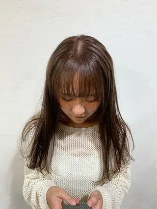 ロング カラー ブリーチ/アレンジ 天満/chihiroのヘアスタイル