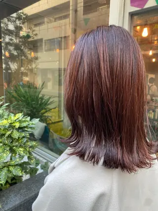 セミロング カラー Riganuts池袋 Hayato✂︎のヘアスタイル