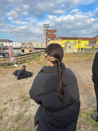 ヘアアレンジ LOOPER &..所属・eye.hair　◎ akiのマツエク・マツパデザイン