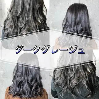 セミロング カラー メンズブリーチカラー /パーマ ごーた立川のヘアスタイル