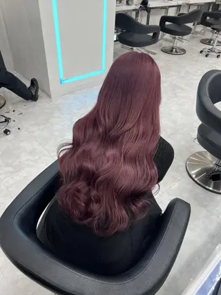 カラー ロング ヘアアレンジ レイヤー/艶ベージュ /🎀Saki🎀のヘアスタイル