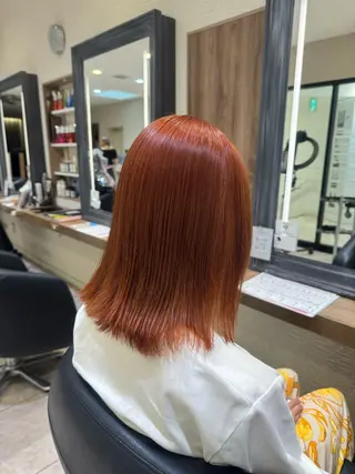 ロング カラー さら艶ストレート 🩶Suzuneのヘアスタイル