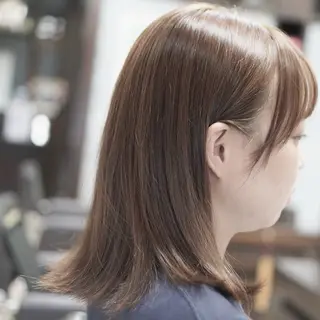 セミロング 中島 剛のヘアスタイル