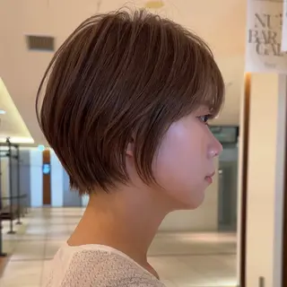 ショート 岸本 理希のヘアスタイル
