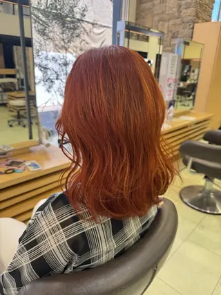 ミディアム カラー 🦋艶カラー/ karen🦋のヘアスタイル