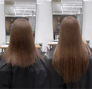 セミロング SAKI🫧NEXT 池袋/韓国風カラー✨のヘアスタイル