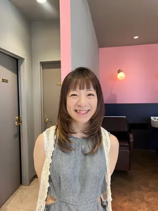 ロング 志田 ほん/ メンズパーマのヘアスタイル