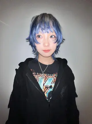 ショート カラー haco＋所属・圧倒的デザイン力 店長🎨RENAのヘアスタイル