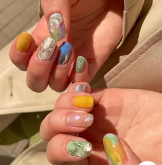 ネイル ゆびノさき茨木店 ニュアンス/アートのネイルデザイン