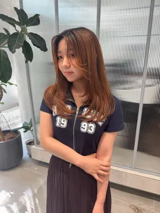 ロング ひかり／ショート ／似合わせカラーのヘアスタイル