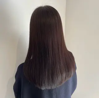 ロング ハイトーン艶カラー 💎あやめ🎀のヘアスタイル