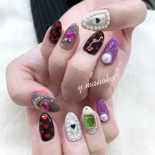 ネイル She nail studio 原宿所属・パラジェル有/ スカルプ/mahoのネイルデザイン