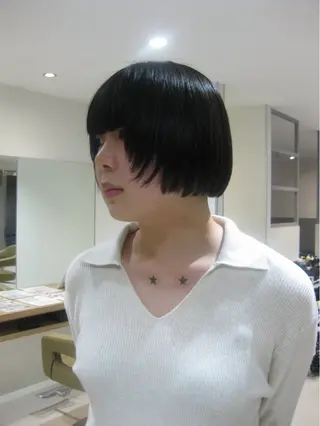 ショート 🦖ミニボブ/ボブ /MOEKA🦕のヘアスタイル