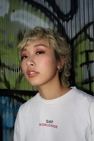 ショート ヘアアレンジ アトム/ウルフ パーマ/レイヤーのヘアスタイル