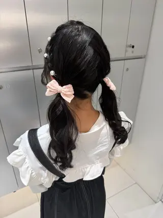 ヘアアレンジ ヘアセット🎀耳つぼ 👂💎MONAMIのヘアスタイル