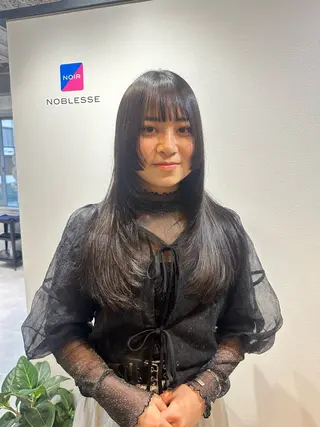 ロング sau.所属・kano🌈 ボブ/レイヤーのヘアスタイル