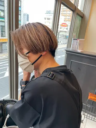 ショート 三橋 和希のヘアスタイル