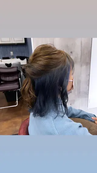 カラー 銀座No.1🏆✨ メンズパーマ特化のヘアスタイル