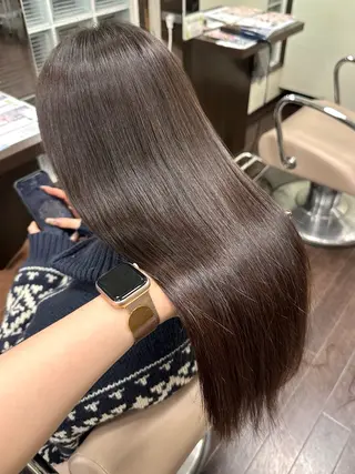 セミロング BRANCHÉ小牧/ 西尾 美月のヘアスタイル