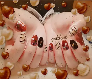 ネイル salon✡ goldcatのネイルデザイン