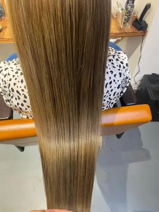 ロング カラー 艶髪カラー&ウルフ フルカワ ヒロズミのヘアスタイル