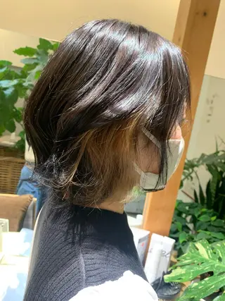 カラー 伊藤 世羅のヘアスタイル