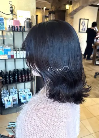 カラー Ly hair / nanoha🤍のヘアスタイル