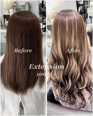 ロング カラー 透明感カラー/ 藤原リックのヘアスタイル