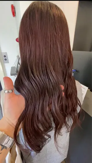 セミロング カラー jill by gisel＿奥家のヘアスタイル