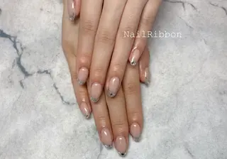 ネイル ネイルリボン 石田のネイルデザイン