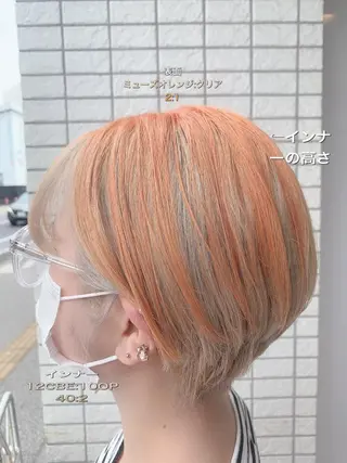 ショート 三瀬 俊のヘアスタイル
