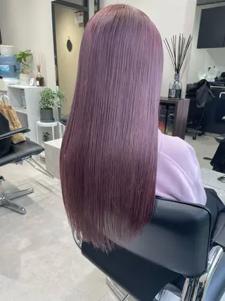 ロング カラー 髪質改善will hairdesignのヘアスタイル