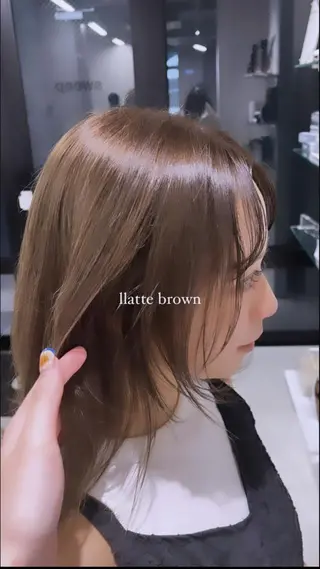 セミロング カラー ねいるとあいの店キュプレ橘通店所属・harua キュプレ/アイリストのマツエク・マツパデザイン