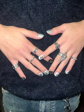 ネイル あお ジュニアネイリストのネイルデザイン