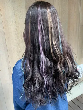 ロング カラー 🌼sunc HINAMI🌼のヘアスタイル