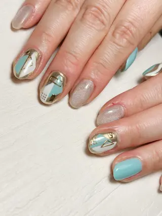 ネイル 大崎 奈々のネイルデザイン