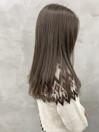 ミディアム カラー yiye 青山所属・無料カットモデル募集 🌱ひょうがのヘアスタイル