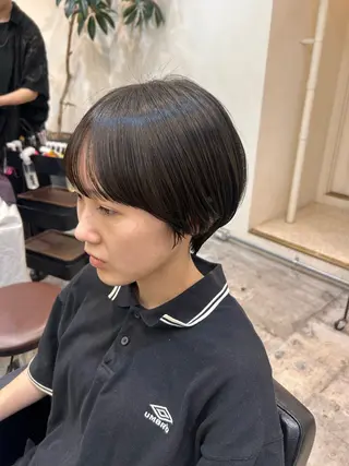 ショート 丸みショート/新宿 /みづき🐏のヘアスタイル