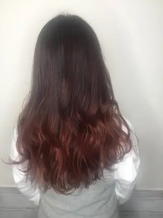 ロング カラー 店長 奈須 雄紀のヘアスタイル