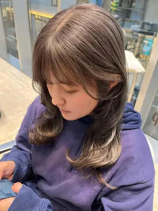 セミロング カラー オブヘア　ウエスト店所属・鈴木夏季 お悩み相談/自由が丘のヘアスタイル