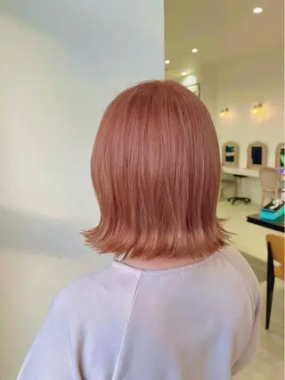 カラー 齊藤 美有のヘアスタイル