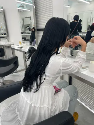 ロング カラー ヘアアレンジ SEIGO/カット /メンズパーマ🔥のヘアスタイル