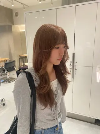 ロング カラー lulu.表参道所属・似合わせレイヤー✨️ RIEのヘアスタイル