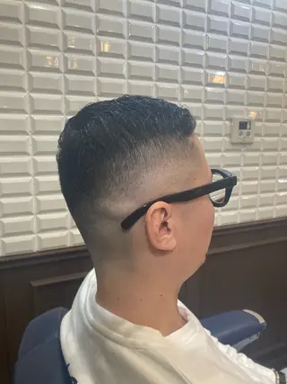 ショート メンズ ルピナス中田店長 山口大地のヘアスタイル