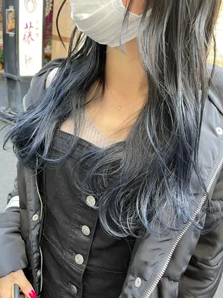 ロング カラー Reb_keiji 👑小倉圭司のヘアスタイル